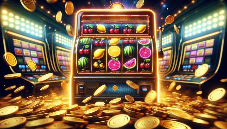 Fortune Rabbit mobile slot interface showing reels and spin button on smartphone