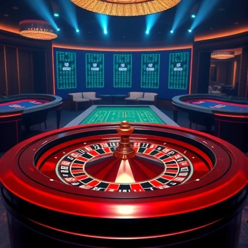 Gem Saviour live-dealer table interface on mobile phone with bet buttons and croupier video feed